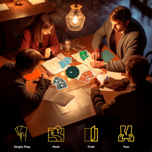 Exit: The Haunted Roller Coaster | Exit: The Game - A Kosmos Game | Family-Friendly Card-Based Escape Room Experience