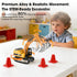 DAOGU Excavator,1:64 Programming 3 4 5 6 7 8-12 Remote Control mini RC Alloy Construction Vehicle Toys, STEM Tools
