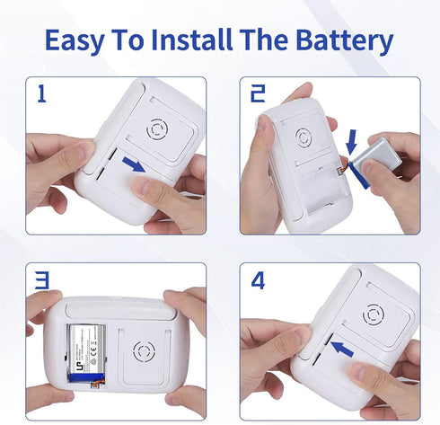 LP Replacement Battery for Infant Optics DXR-8 Baby Monitor, 1-Pack 3.7V 1500mAh Lithium Ion Rechargeable Battery