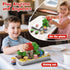 35 3-8 Mini Magnetic Blocks Farm Animals - PCS Travel Magnet Building Blocks for Toddlers - STEM Educational Magnet