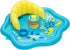 SwimSchool Baby Splash Play Mat, Inflatable Play Pool for Babies with Backrest, Includes Baby Water Toy Rings (Seafoam