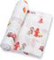 LollyBanks Muslin Swaddle Blanket, 100% Muslin Cotton Swaddle Blankets for Baby Boys,