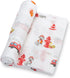 LollyBanks Muslin Swaddle Blanket, 100% Muslin Cotton Swaddle Blankets for Baby Boys,