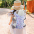 18INDC 16-22 Inch Baby Doll Carrier with Doll Accessories Doll Carrier for Kids, Reborn Doll Baby Carrier