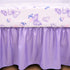 Set 3 Set Set Cloele Crib Bedding for Girls, Pieces Floral Butterfly Baby Bedding -Includes Comforter Fitted Sheet Crib