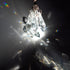 50pcs 38mm H&D Crystal Icicle Pendant Chandelier Prisms Drops Lamp Candle Holders Curtain DIY Parts(Clear)