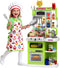 DRAMATION Kids Kitchen Playset, 36.22'' Play Kitchen for Toddlers 1-3 with Steam,