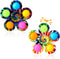 Gigilli Fidget Spinners Pop (2 Pack) - Sensory Fidget Toys for Kids 1-12, Goodie Bag Stuffers, Classroom Prizes