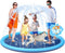 Splash Pad, YSJILIDE 94" Non-Slip Large Sprinkler Play Mat for Kids and Dogs, Outside Backyard Dog Pool