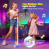 Delighkidz 3 4 5 6 7 8 2 4-6 Stand Karaoke Machine for Kids, Singing Toys Gifts for Year Old Girls Boys, Rechargeable