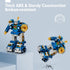 hahaland Toys for Ages 5-7 | 5 in 1 STEM Take Apart Trucks Transform to Robot, Birthday Gift for Boys
