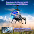 3.5 2 2.4GHz DEERC Remote Control Helicopter, CH Altitude Hold RC Helicopters w/Gyro for Beginner, Shells LED Light One