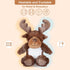 Heatable Coolable Moose Stuffed Animals, Microwavable Heating Pad for Cramps, Lavender Scent Plush Toys for Anxiety
