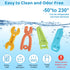 8 Pack Chew Baby Teething Toys for 0-12 Months, Freezable BPA Free Silicone Baby Molar Teether Chew Toys