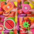 35PCS FUN LITTLE TOYS Wooden Play Food for Kids Kitchen, Pretend Cutting Food Toys with Wooden Tray, Dishes and Knife