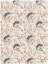 miaozhen 1 Pack 52x28 Cotton Baby Crib Sheets Ultra Soft Cute Cartoon Garden Possum Spring Crib Mattress Sheet
