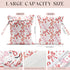 zcyxuuw Wet Bag, Wet Dry Bag, Swimsuit Bags, Beach Essentials, Red Bow Decor Waterproof Bags for Travel, Beach, Pool