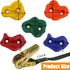 Ogrmar 15 Packs Ninja Tree Rock Climbing Holds Kits, 6 Ratchet Straps for Kids & Adults Outdoor Training