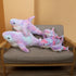 MUPI Shark Plush 17” Stuffed Animal, Large Rainbow Shark Doll