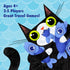 2-5 4 Gamewright - Feed The Kitty - A Delicious Game of Mice and Dice - Players - Ages and Up