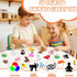 50 3D Set, JOICEE Pcs Mini Printed Animal Figurines Articulated Flexible Fidget Toys Cute Desk Pets Decor for Kids