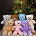 Sausudols 16'' Teddy Bear Stuffed Animal Small Teddy Bear Plush Toy Gift for Valentine Christmas Birthday Pink