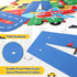 Faisichocalato Transportation Happy Birthday Banner, Car Bus Train Plane Photo Props Garland for Kids Party