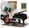 iLAND Piano Music Box & Miniature Violin w/Giftbox, 1/12 Scale Accessories of
