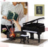 iLAND Piano Music Box & Miniature Violin w/Giftbox, 1/12 Scale Accessories of