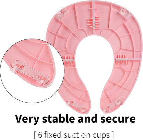 Funbliss Portable Potty for Toddler,Potty Training Essentials for Boys and Girl, Portable Toilet Training Seat