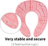 Funbliss Portable Potty for Toddler,Potty Training Essentials for Boys and Girl, Portable Toilet Training Seat
