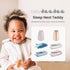 2.5 0-6 Baby Deedee Sleep Nest Teddy - Baby Sleep Sack TOG Months, Warm Sherpa Faux Fur & Cotton Lined Sleeping Bag