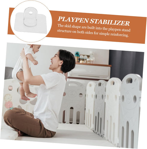 Toddler Safety Playpen Stabilizer with Mat for Boys and Girls