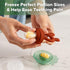 Haakaa Baby Feeder & Popsicle Molds - Copper & Pea Green