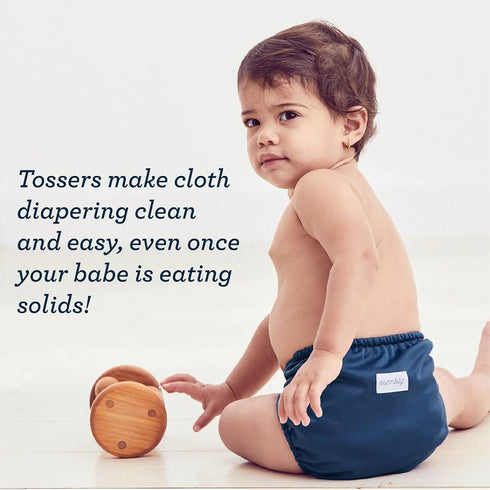 200 (2-Pack 100-Liner Esembly Tossers Disposable Bamboo from Viscose Diaper Liners for Cloth Diapers Earth-Friendly