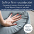 Hiccapop Pregnancy Pillow Wedge for Belly Support | Maternity Wedge Pillow | Belly Wedge Pillow | Pregnancy Wedge