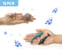 100% 12 RECUR Shark Toys Cake Topper for Kids Boys Sea Creatures Octopus Mini Figurines, Hand-Painted, Whale Shark