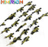 Pack, Set 33 WW2 Military Weapons Military Toy Gun for Classic Building Blocks, Pieces Army Accessory Combination