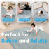 1.3" 39x59 Tummy Thick Baby Play Mat for Floor, Foam Time Mat, Padded Support Soft Plush Nursery Rug for Infant Kids