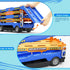 Set 55-Inch 6 3 4 5 6 7 HONGTUO Toddler Truck Track with Lights & Sounds Racing Track with Die-Cast Cars, Perfect