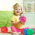 3 Otters Mini Basketballs, 6 Pack 7.5 Inch Durable PVC Basketballs for Toddlers Kids Teenagers