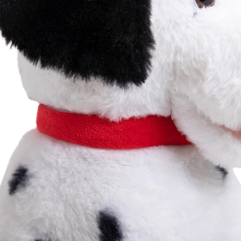 Dalmatian Stuffed Animal Plush Toy - 13 Inch Dalmatian Puppy Dog with Red Collar - Gift for Kids
