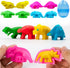 Set 44 FRIMOONY Dough Tools for Kids, Various Plastic Animal Molds, Rolling Pins, for Creative Dough Cutting, Pieces