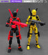 T13 Action Figure with Accessories | 3D Printed Multi-Jointed Titan13 Figure, Red Dummy 13 Desktop Decorative Toy