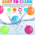 TXP 12Pcs Glow in The Dark Sticky Balls Toys, Upgraded Glowing Sensory Balls Stick to The Ceiling, Stress Balls