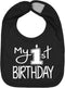 Handmade Cute Baby Boy Girl First Birthday Smash Cake Bibs - Aiden's Corner Birthday Bib