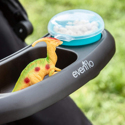 Evenflo Stroller Snack Tray with Bonus Cup for On-the-Go Convenience