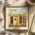 1000 Bgraamiens Vintage Wildflower Books Piece Jigsaw Puzzle Aesthetic Floral Book Spines Puzzle for Adults and Teens