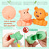 6-12 9 Baby Bath Toys for Babies Months | Sealed, No Hole & Mold Free Bath Toys for Toddlers | Soft & Safe Floating