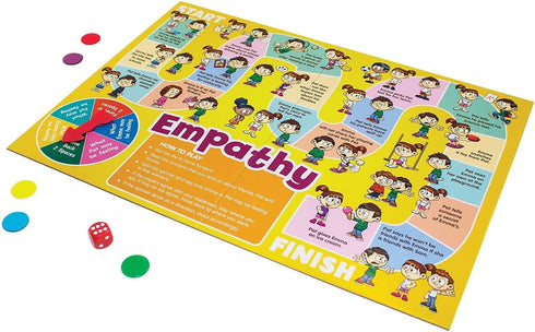 Junior Learning Social Skills Board Games - 4 Games for Ages 5-8, Empathy & Manners, Grade 1-2